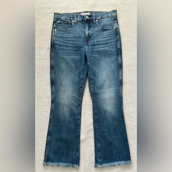 Madewell Cali Demi-Boot Blue Jeans Women’s Size: 29 - Picture 4 of 16